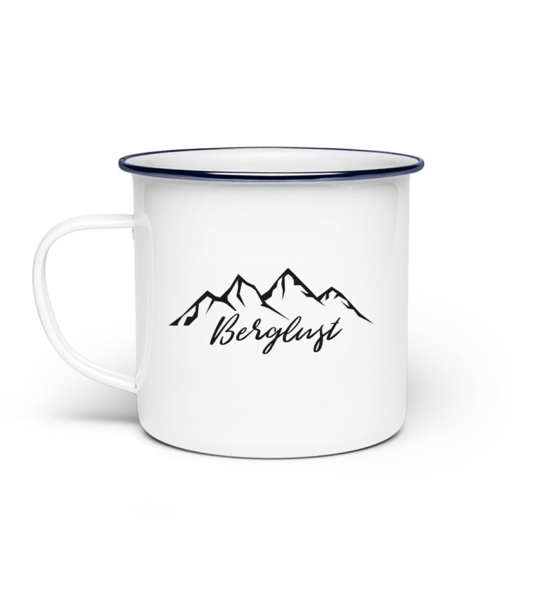 Berglust - Emaille Tasse berge