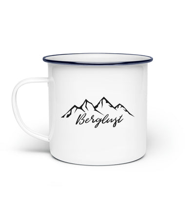 Berglust - Emaille Tasse berge