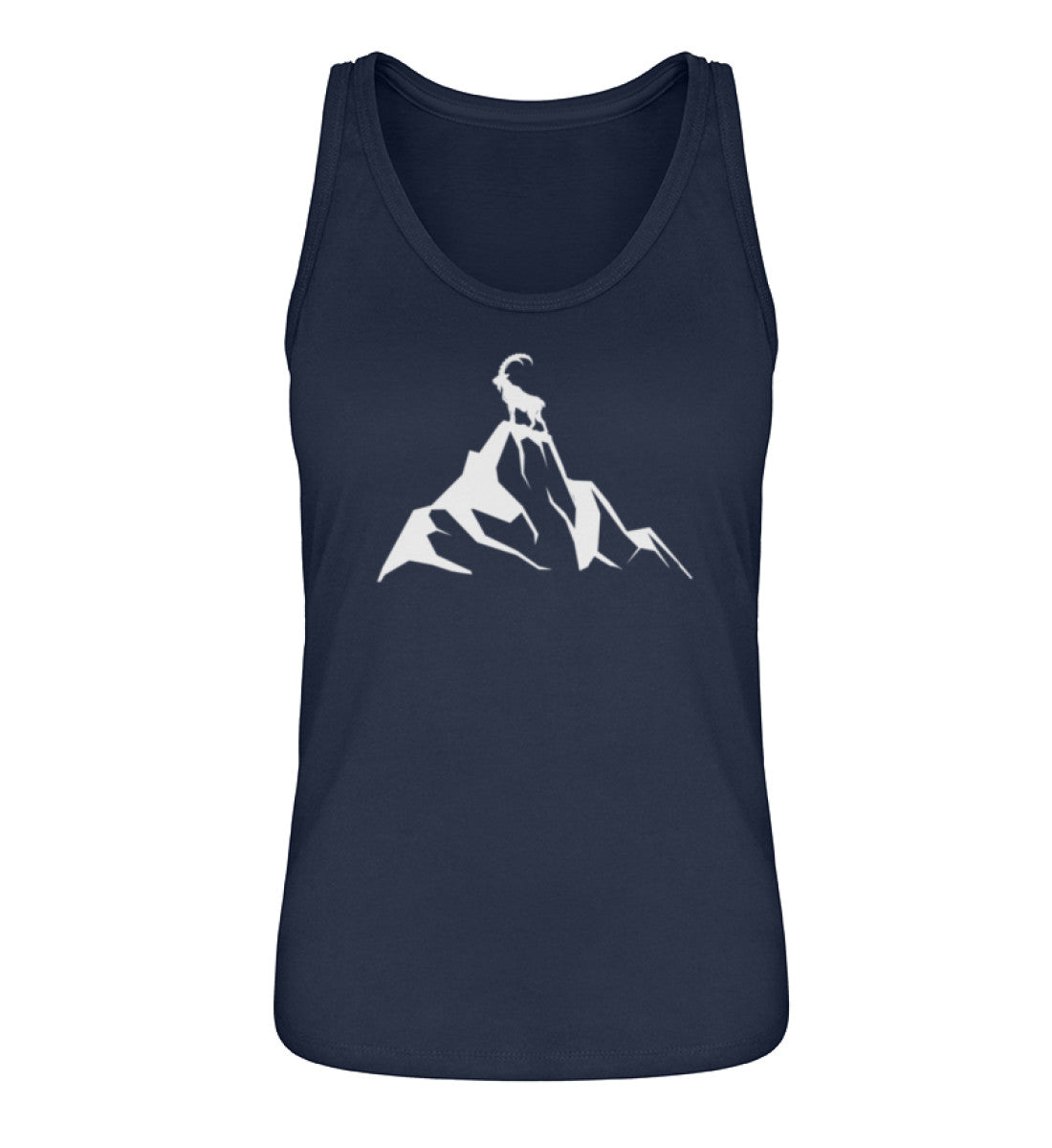 Steinbock am Berg - Damen Organic Tanktop' Navyblau