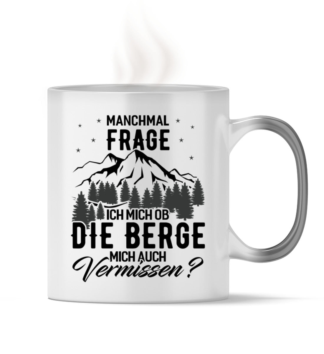 Ob die Berge mich auch vermissen - Zauber Tasse berge wandern Default Title