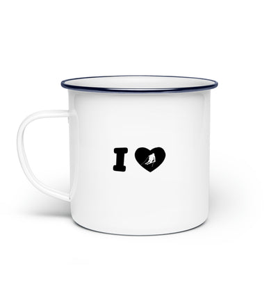 I Love Ski - Emaille Tasse ski Default Title