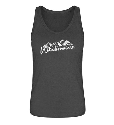 Wanderwoman - Damen Organic Tanktop Grau (meliert)