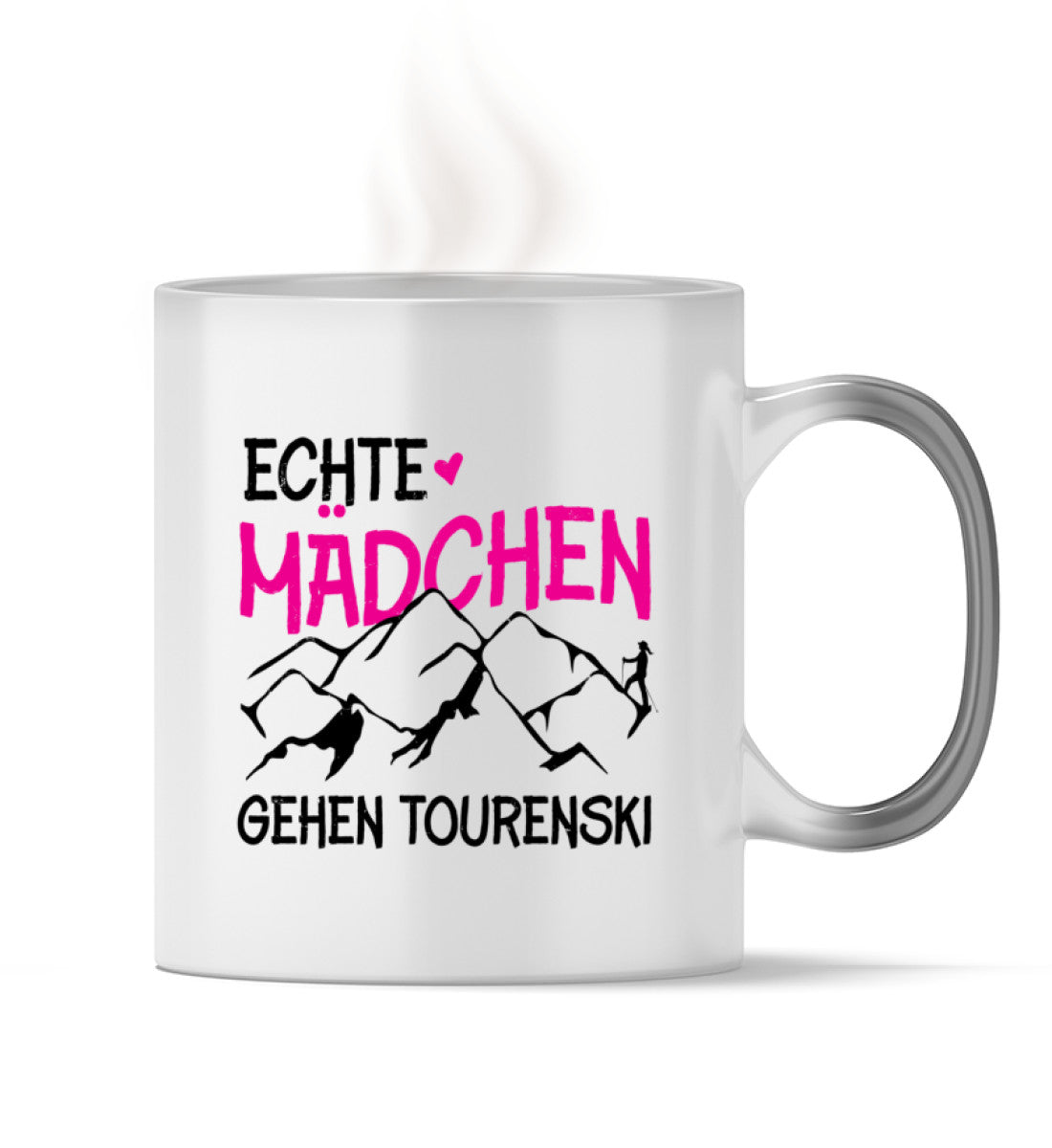 Echte Mädchen gehen Tourenski - Zauber Tasse Default Title