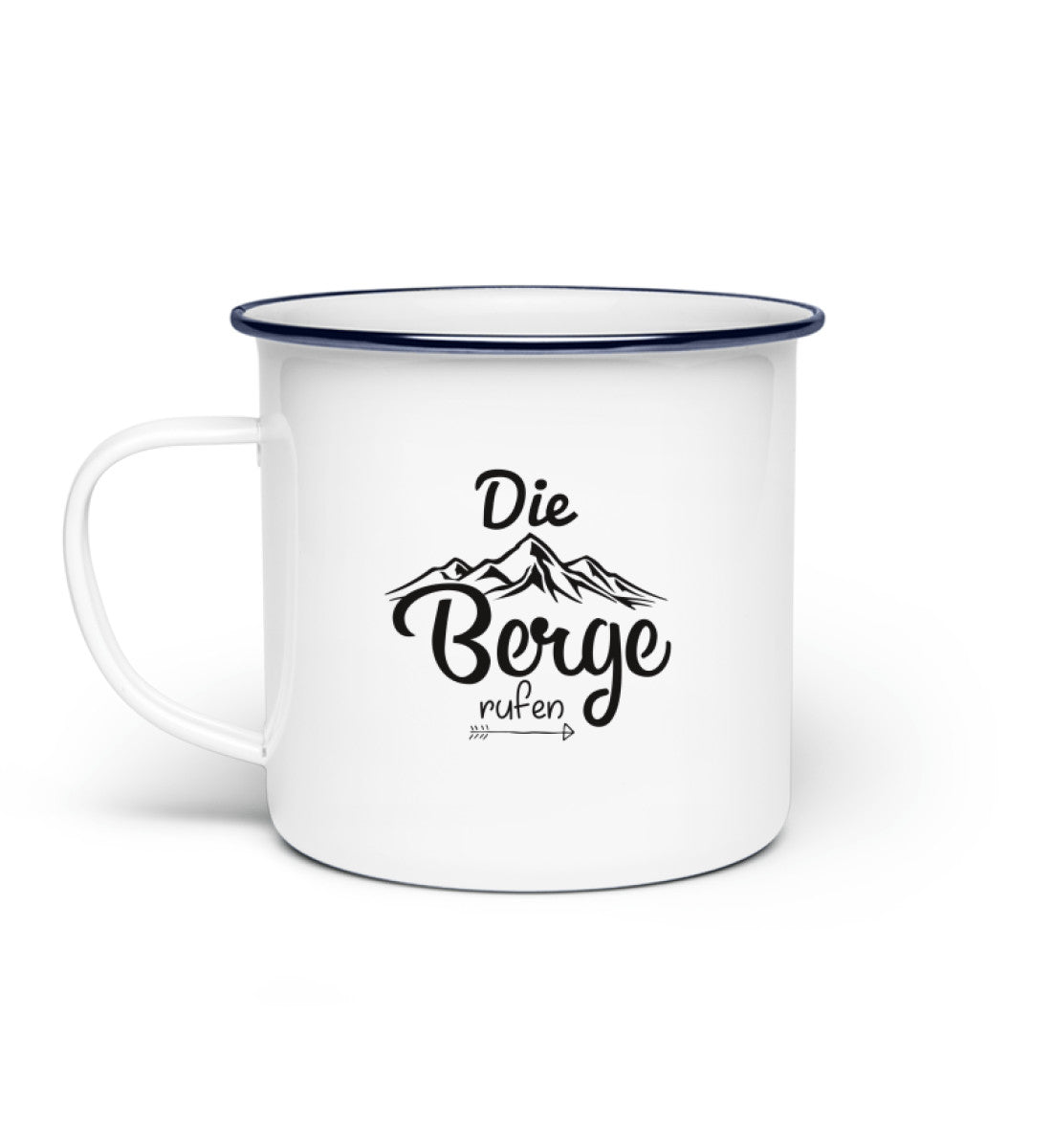 Berge rufen - Emaille Tasse' berge