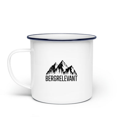 Bergrelevant - Emaille Tasse berge Default Title