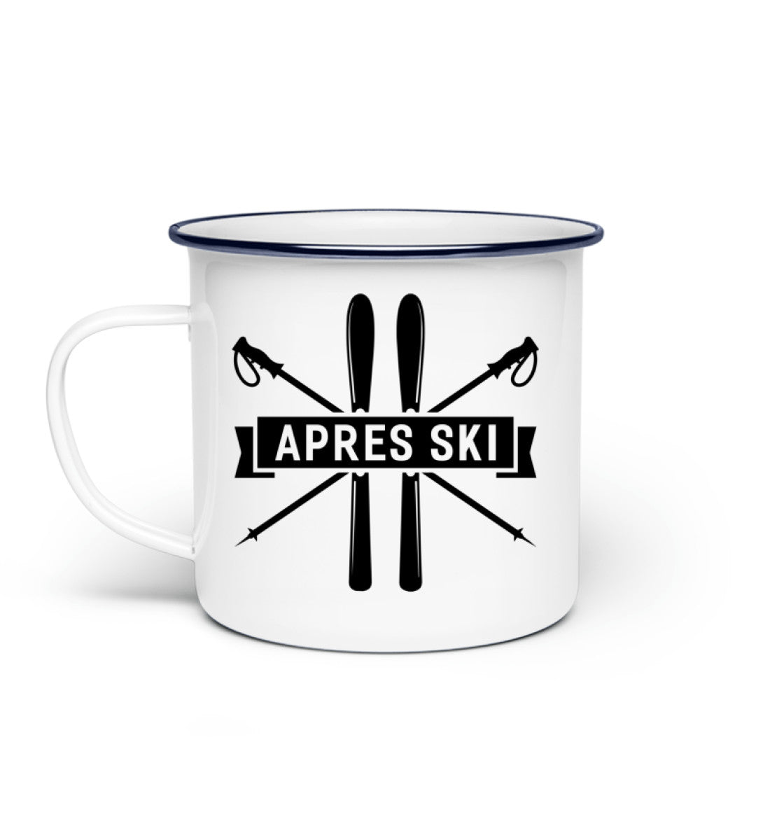 Apres Ski - Emaille Tasse ski Default Title