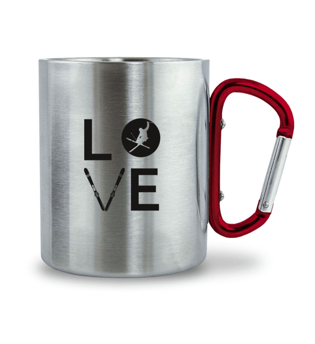 LOVE - Karabiner Tasse ski 330ml