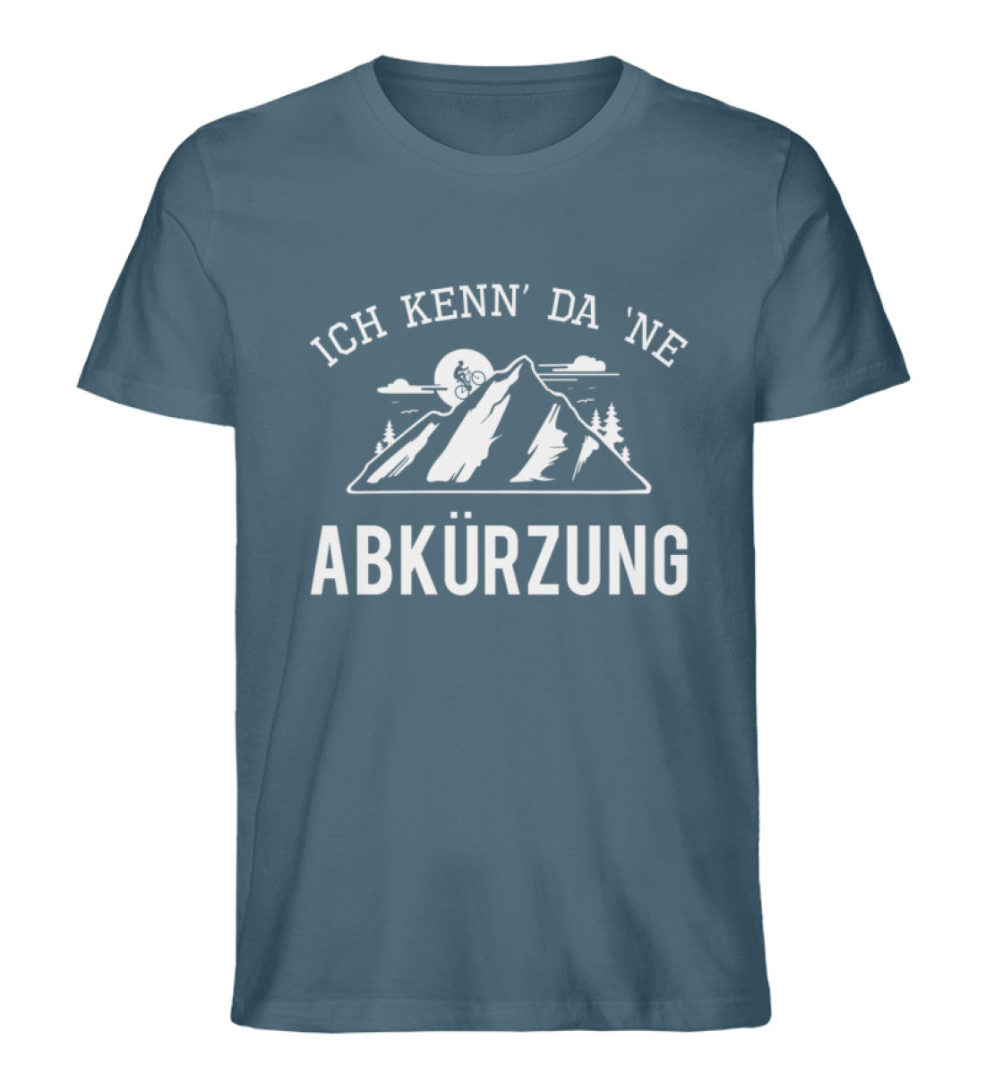 Ich kenn da ne Abkürzung - Herren Premium Organic T-Shirt mountainbike Stargazer