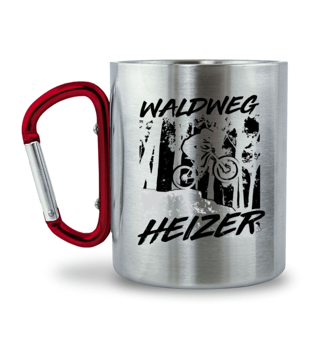 Waldweg Heizer - (F.W) - Karabiner Tasse fahrrad wandern