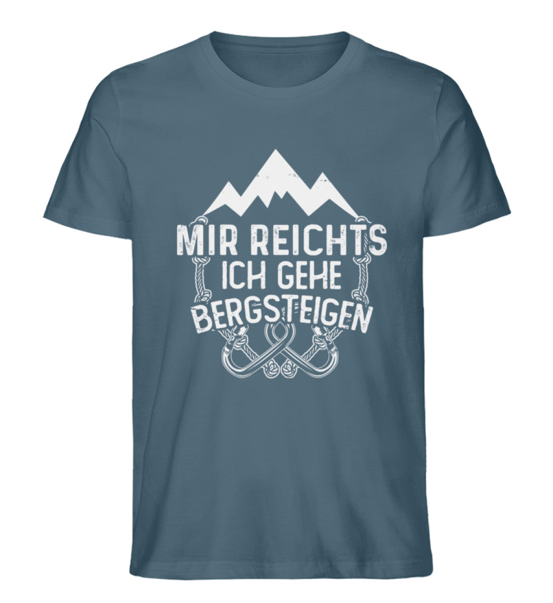 Mir reichts ich geh bergsteigen - Herren Premium Organic T-Shirt berge klettern Stargazer