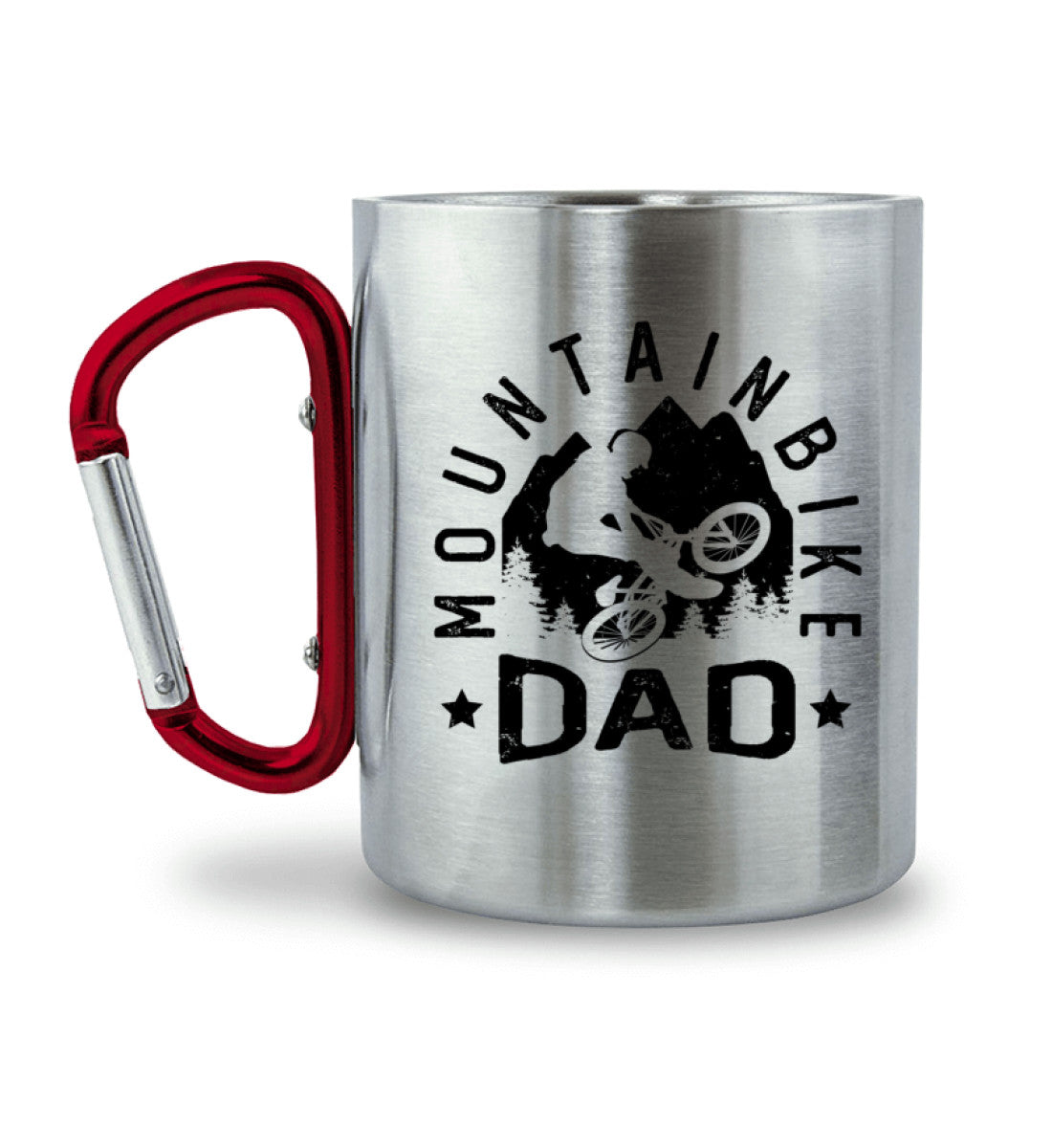 Mountainbike Dad - Karabiner Tasse mountainbike