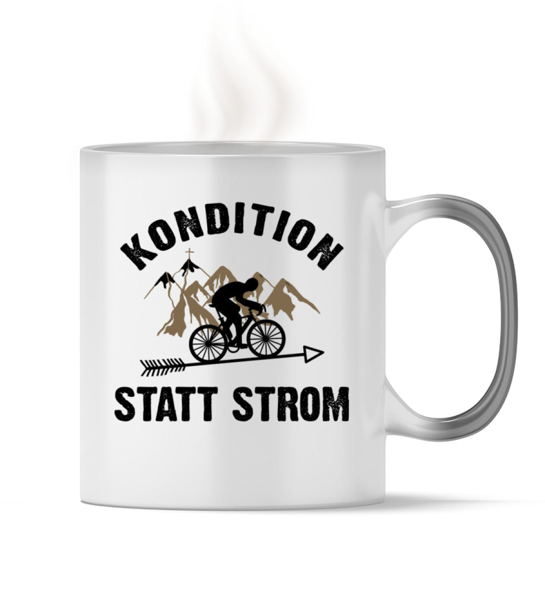 Kondition statt Strom - Zauber Tasse fahrrad mountainbike Default Title