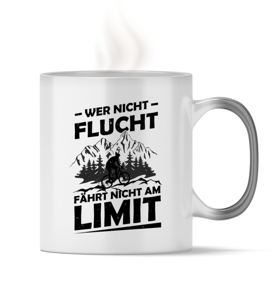 Wer nicht flucht wandert nicht am Limit - Zauber Tasse fahrrad mountainbike Default Title