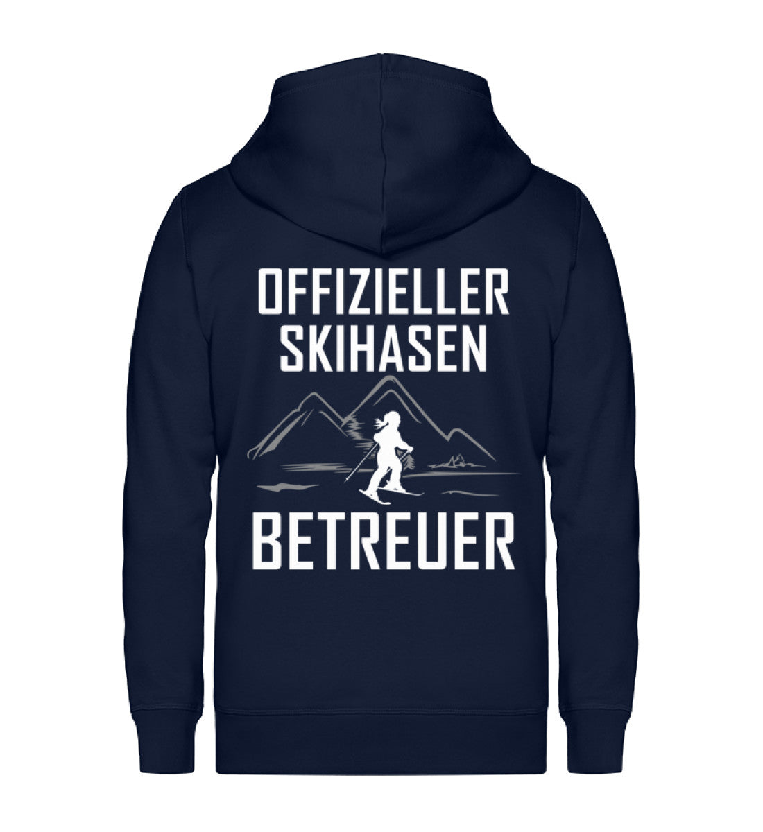 Skihasen Betreuer - Unisex Premium Organic Sweatjacke klettern ski Navyblau