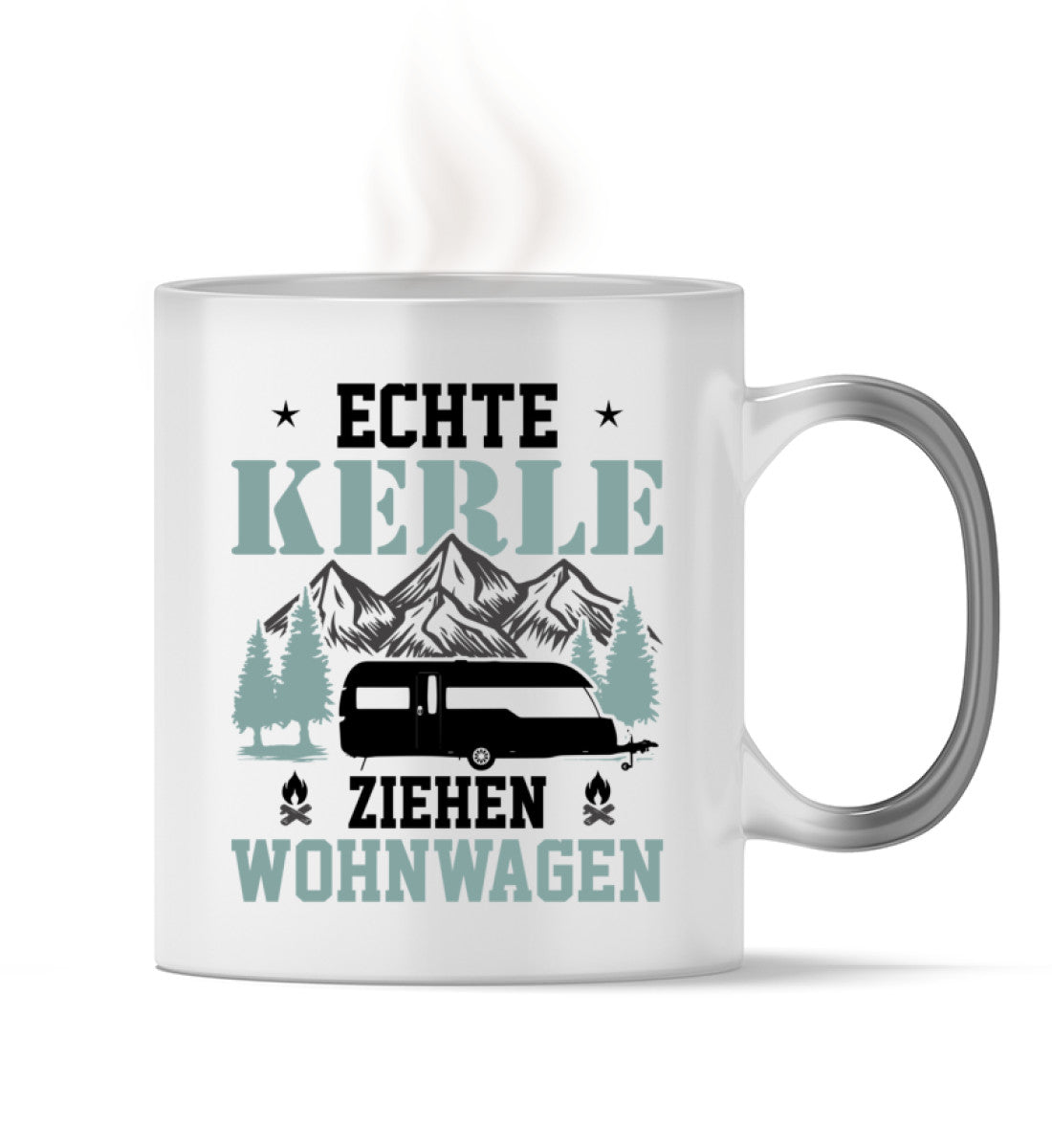 Echte Kerle ziehen Wohnwagen - Zauber Tasse camping Default Title