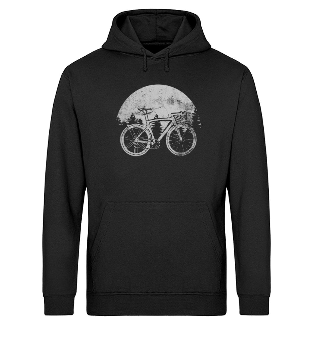 Fahrrad vintage - Unisex Organic Hoodie fahrrad Schwarz