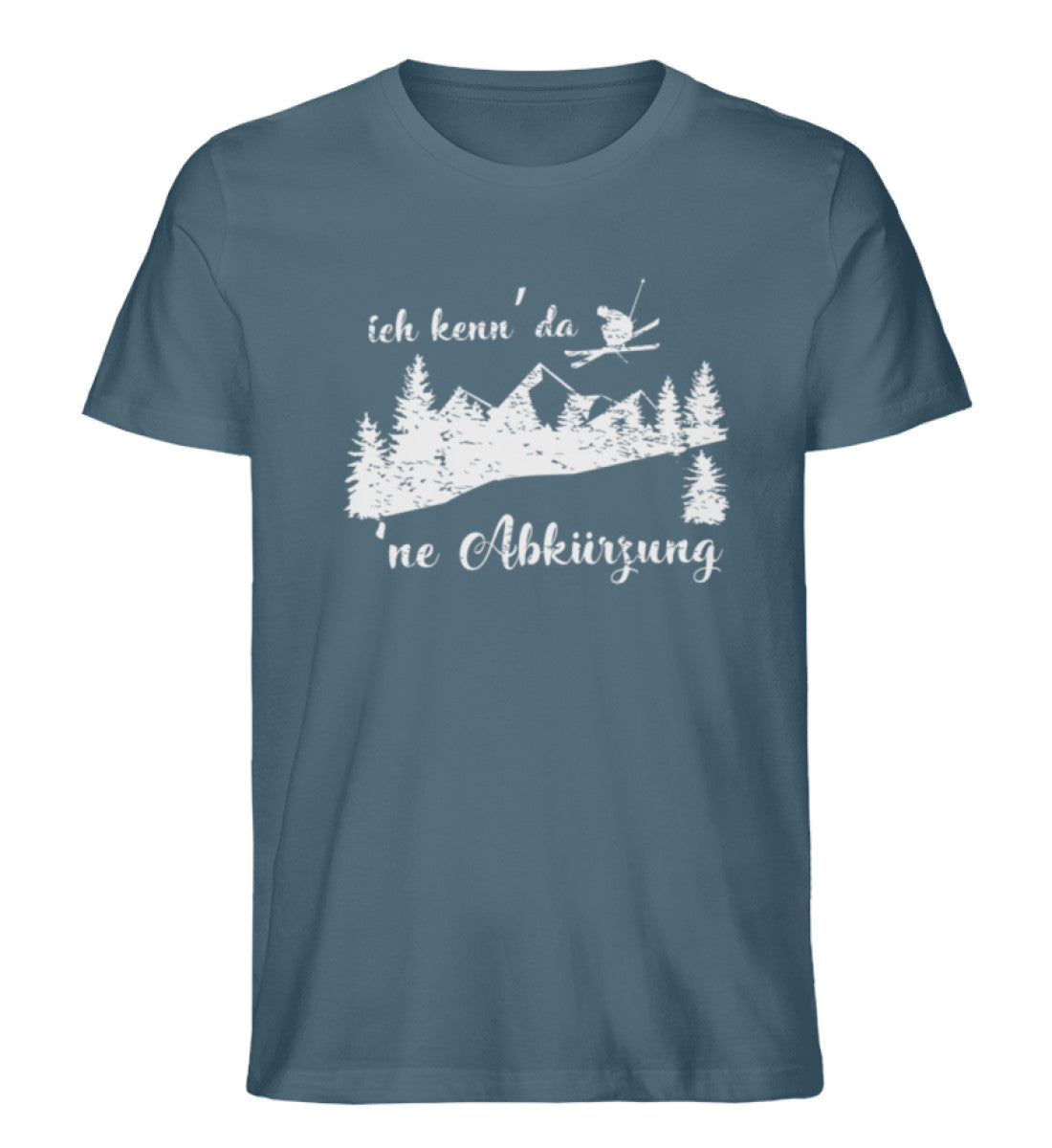 Ich kenn' da 'ne Abkürzung - Herren Premium Organic T-Shirt ski Stargazer