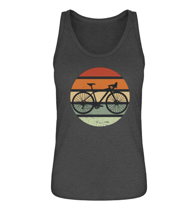 Fahrrad Vintage - Damen Organic Tanktop fahrrad Grau (meliert)