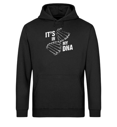 Its in my DNA - Unisex Organic Hoodie fahrrad mountainbike Schwarz