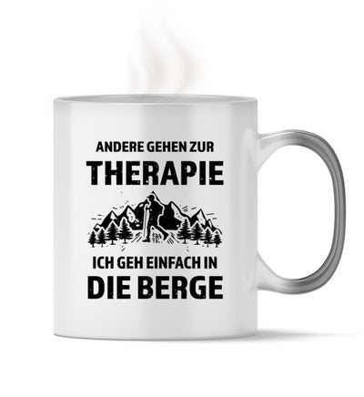 Andere gehen zur Therapie - Ich geh einfach in die Berge - Zauber Tasse berge wandern Default Title