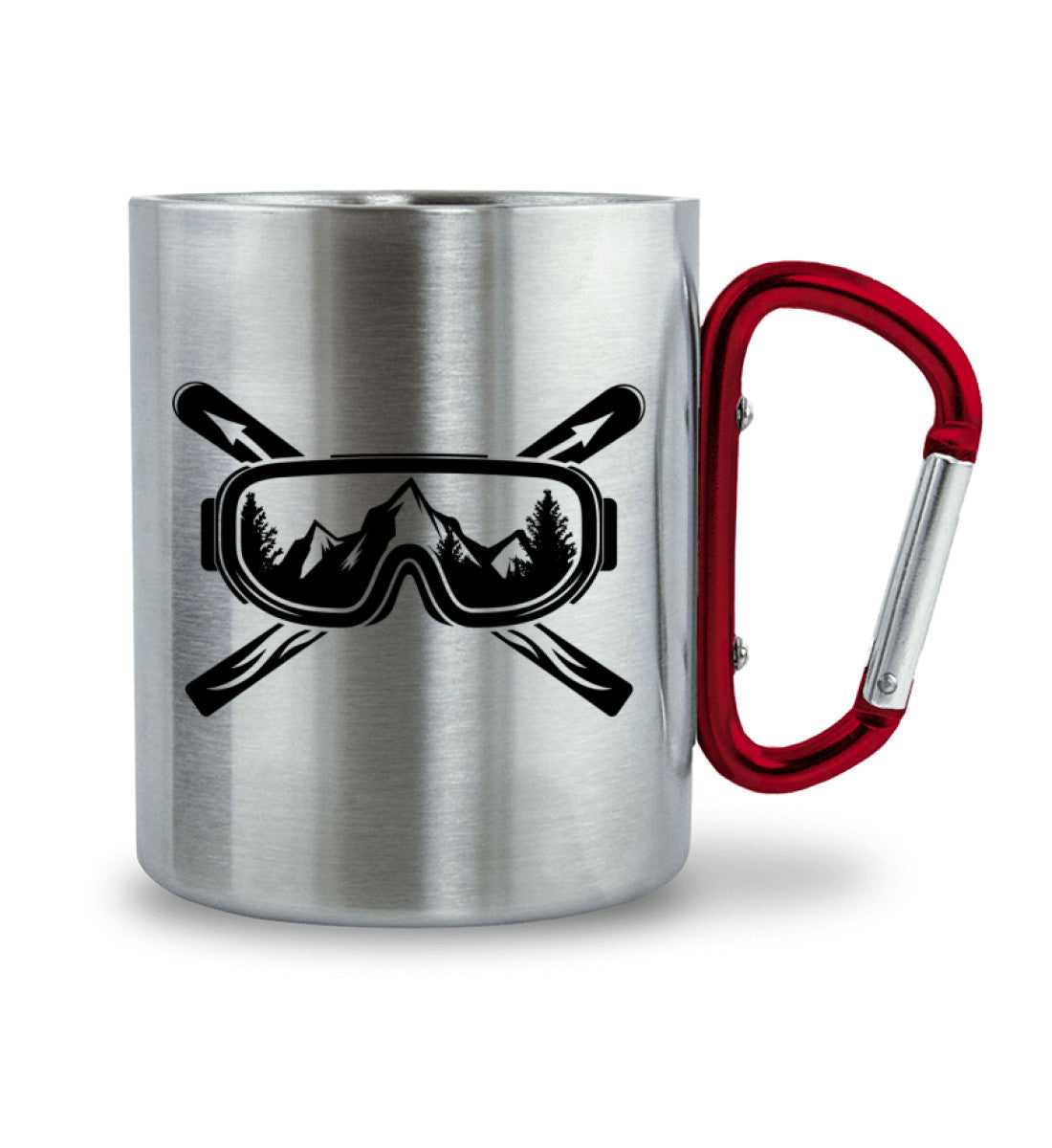 Mountain Skier - Karabiner Tasse ski 330ml