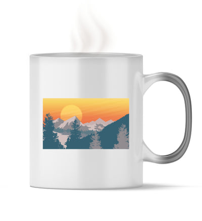 Berglandschaft und Sonne - Zauber Tasse berge camping Default Title