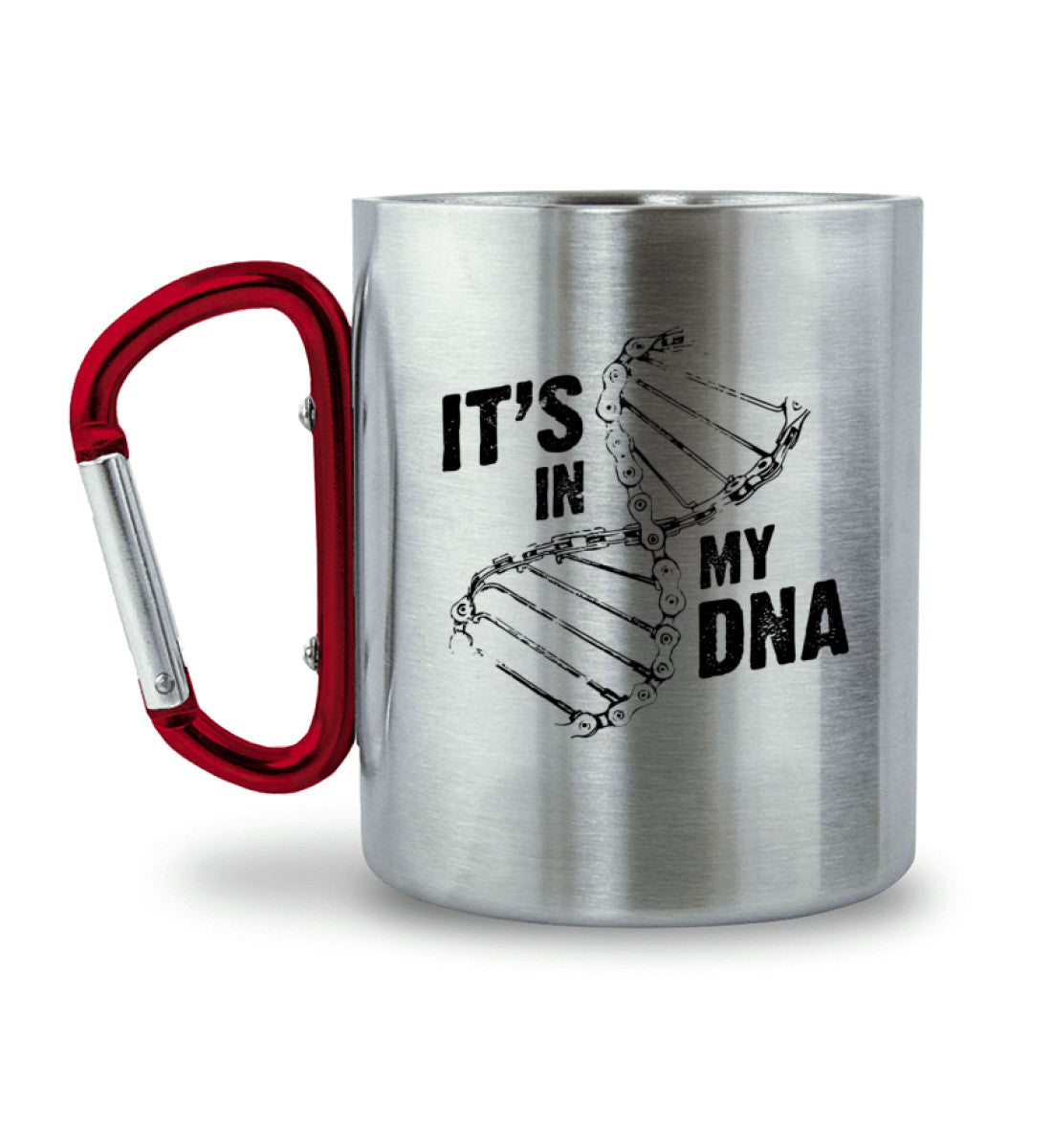 Its in my DNA - Karabiner Tasse fahrrad mountainbike