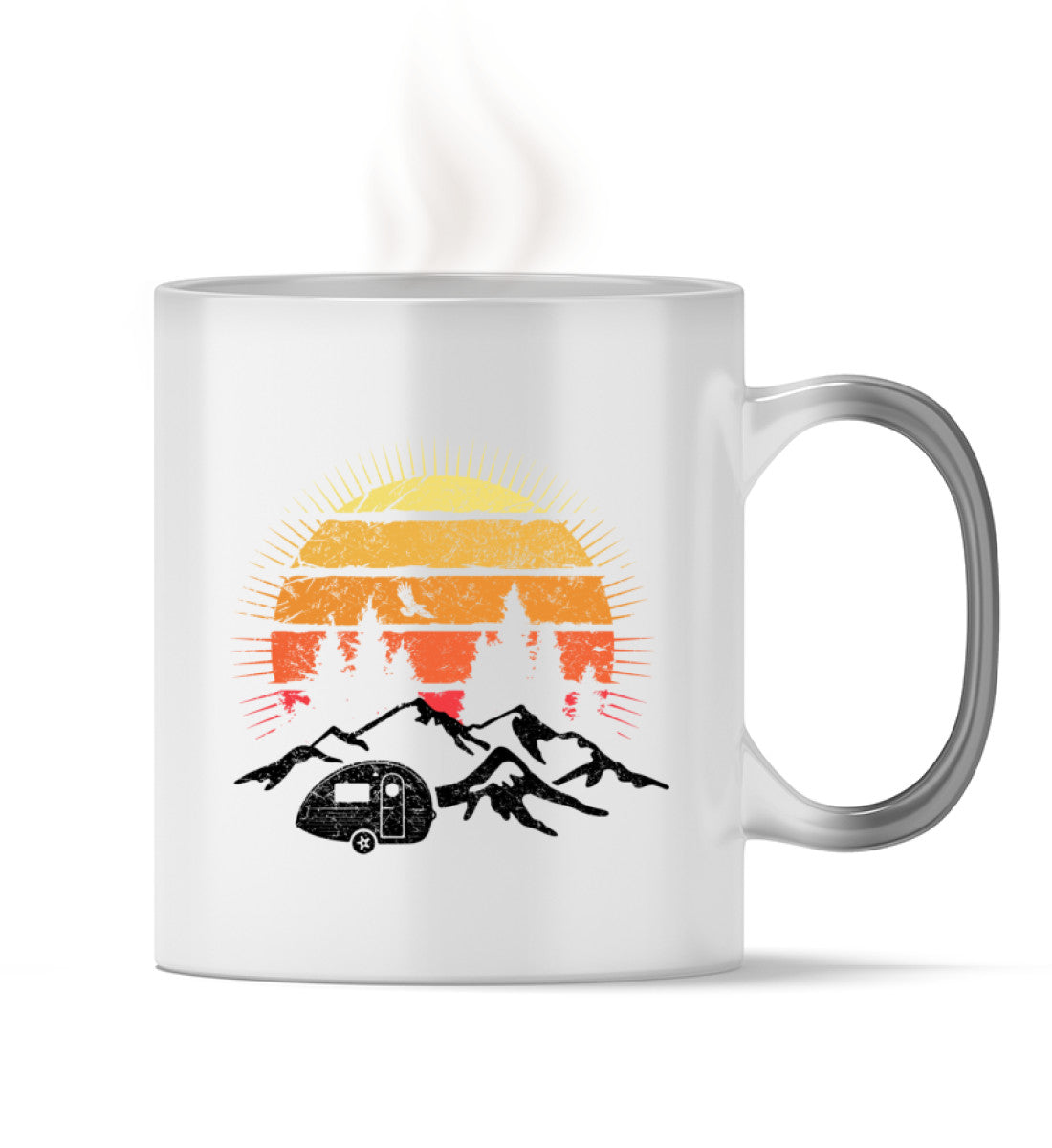 Camping Sonne Vintage - Zauber Tasse camping Default Title