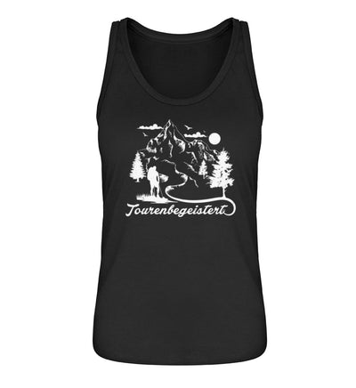 Tourenbegeistert - Damen Organic Tanktop Schwarz