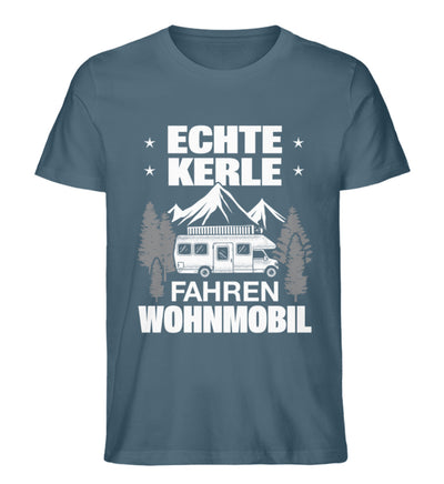 Echte Kerle fahren Wohnmobil - Herren Premium Organic T-Shirt camping Stargazer