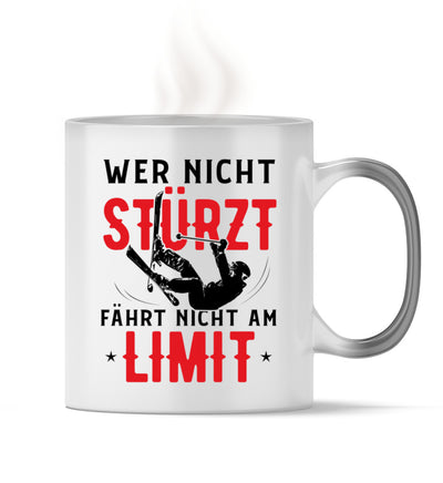 Wer nicht stürzt fährt nicht am Limit - Zauber Tasse ski Default Title