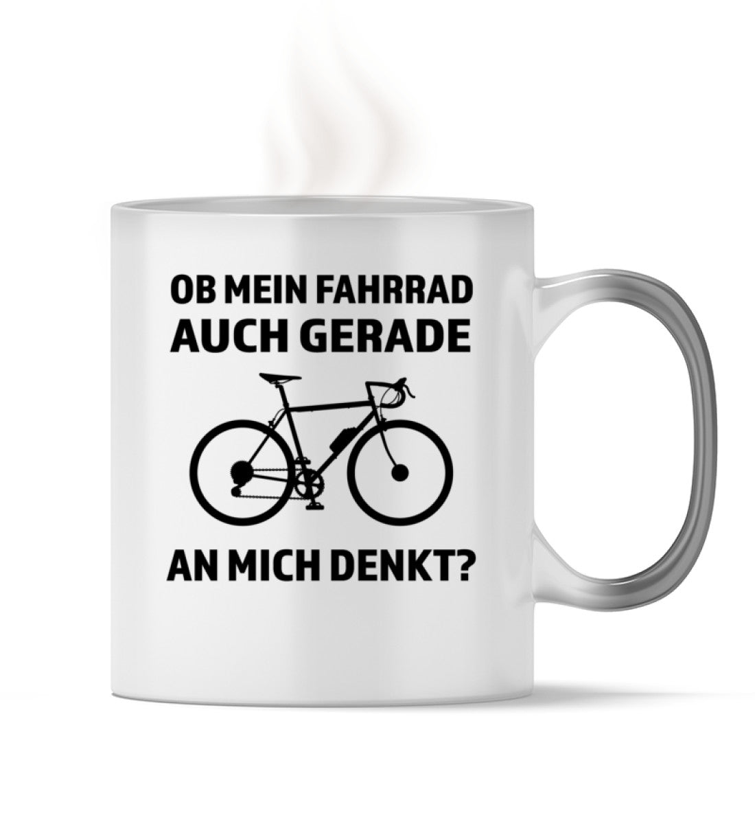 Ob mein Fahrrad gerade an mich denkt- Zauber Tasse fahrrad Default Title