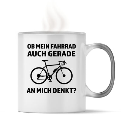 Ob mein Fahrrad gerade an mich denkt- Zauber Tasse fahrrad Default Title