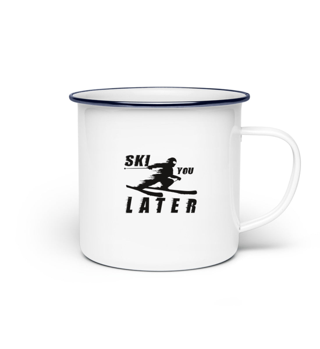 Ski You Later - Emaille Tasse ski Default Title