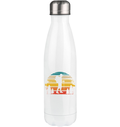 Retro Sun and Hiking - Edelstahl Thermosflasche wandern 500ml