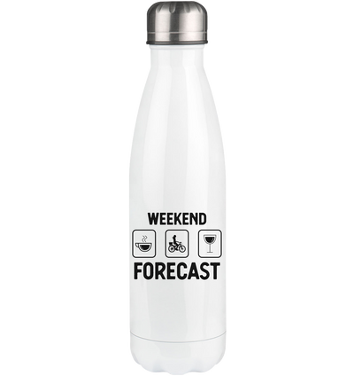 Weekend Forecast 2 - Edelstahl Thermosflasche fahrrad 500ml