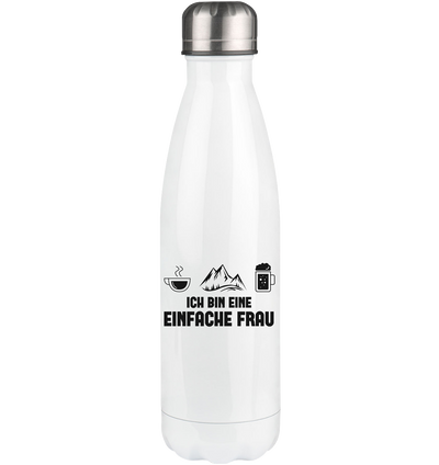 Ich Bin Eine Einfache Frau - Edelstahl Thermosflasche berge 500ml