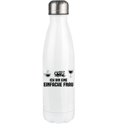 Ich Bin Eine Einfache Frau - Edelstahl Thermosflasche camping 500ml