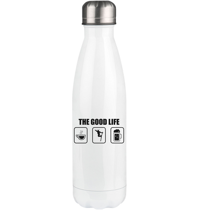 The Good Life - Edelstahl Thermosflasche klettern ski 500ml