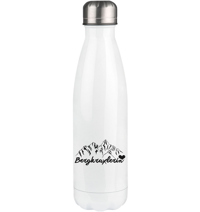 Bergkraxlerin - Edelstahl Thermosflasche berge wandern 500ml