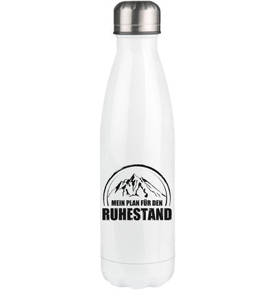 Mein Plan Fur Den Ruhestand - Edelstahl Thermosflasche berge 500ml