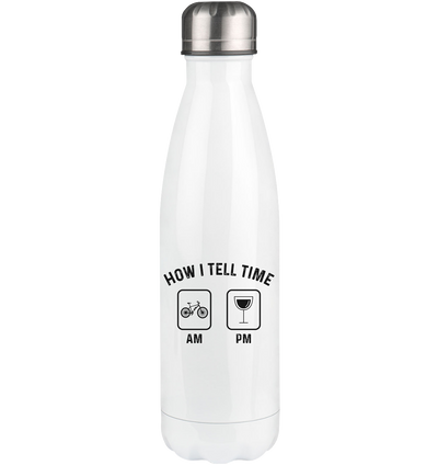 How I Tell Time Am Pm - Edelstahl Thermosflasche e-bike 500ml