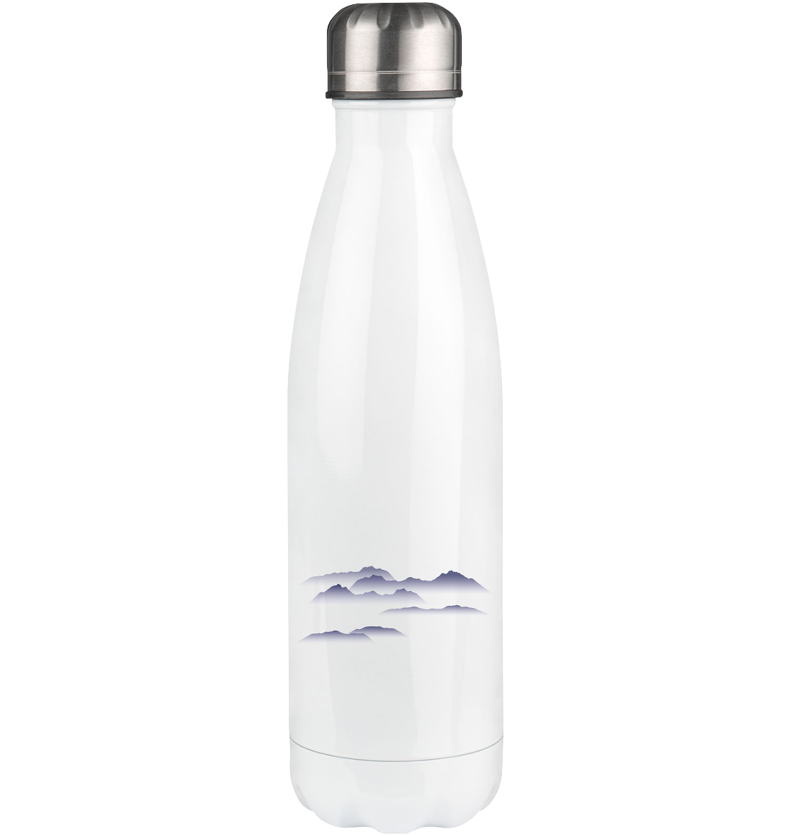 Blaue Berge - Edelstahl Thermosflasche berge 500ml