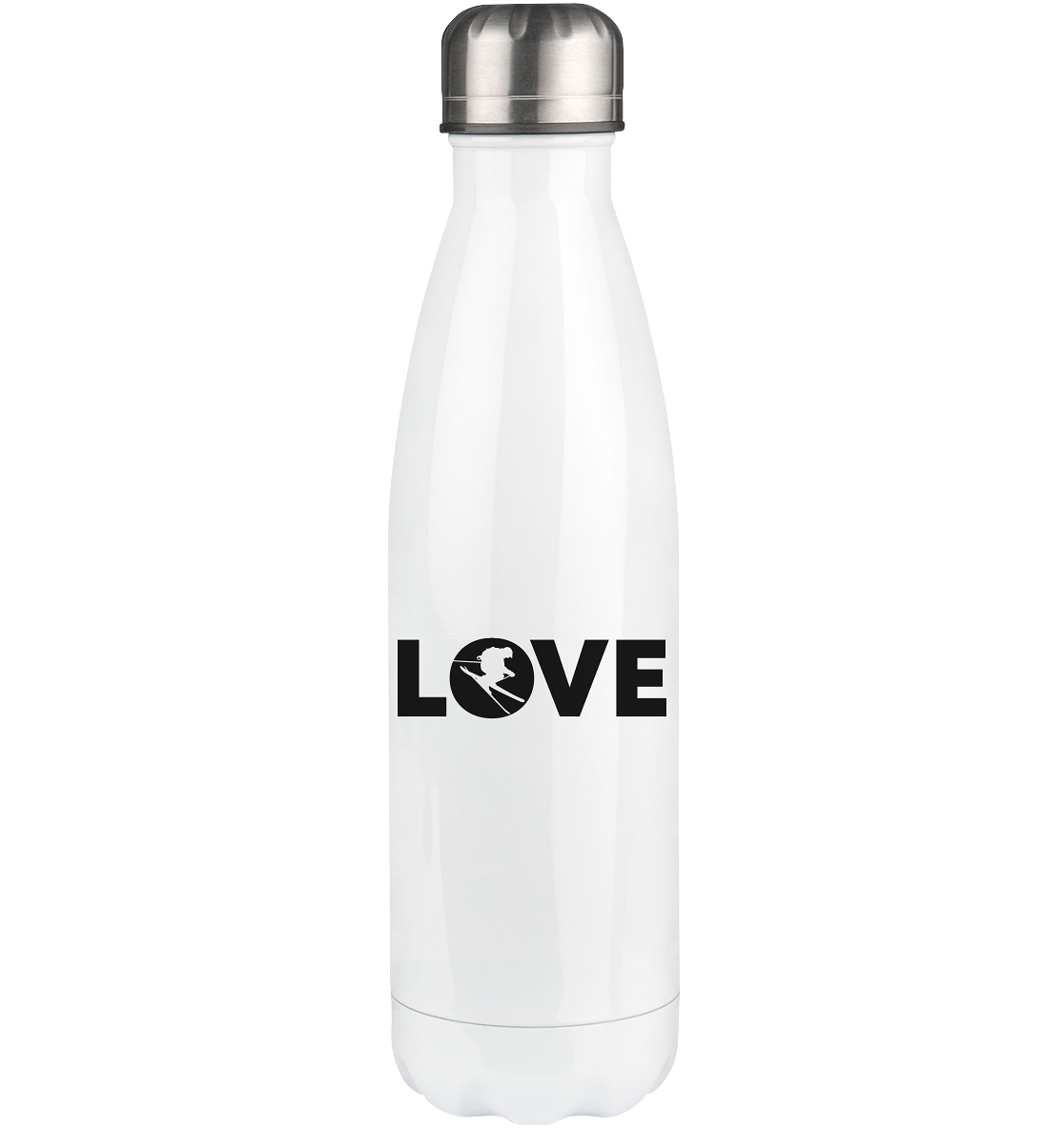 Love - Edelstahl Thermosflasche klettern ski 500ml