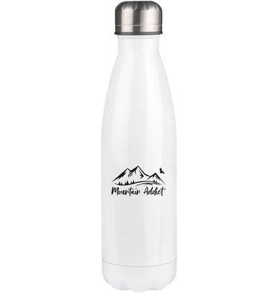 Mountain Addict - Edelstahl Thermosflasche berge 500ml