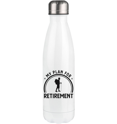 My Plan For Retirement - Edelstahl Thermosflasche wandern 500ml