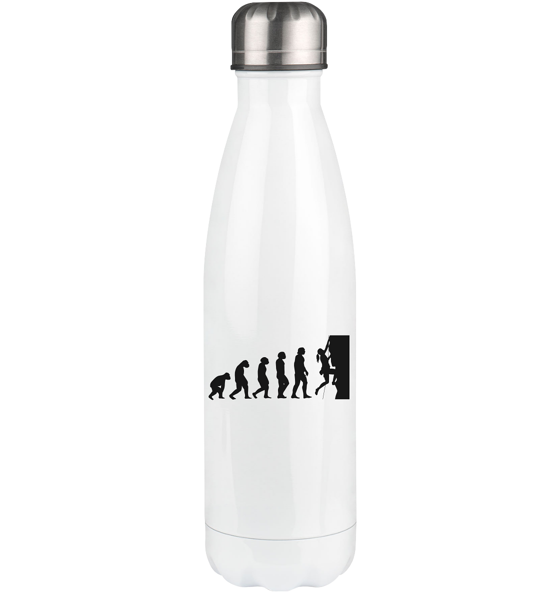 Evolution and Climbing - Edelstahl Thermosflasche klettern 500ml