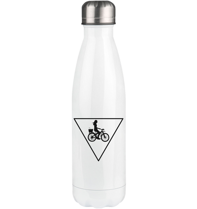 Triangle and Cycling - Edelstahl Thermosflasche fahrrad 500ml