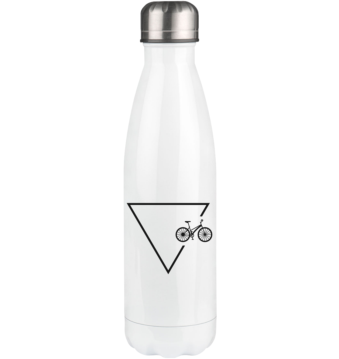 Triangle 1 and Bicycle - Edelstahl Thermosflasche fahrrad 500ml