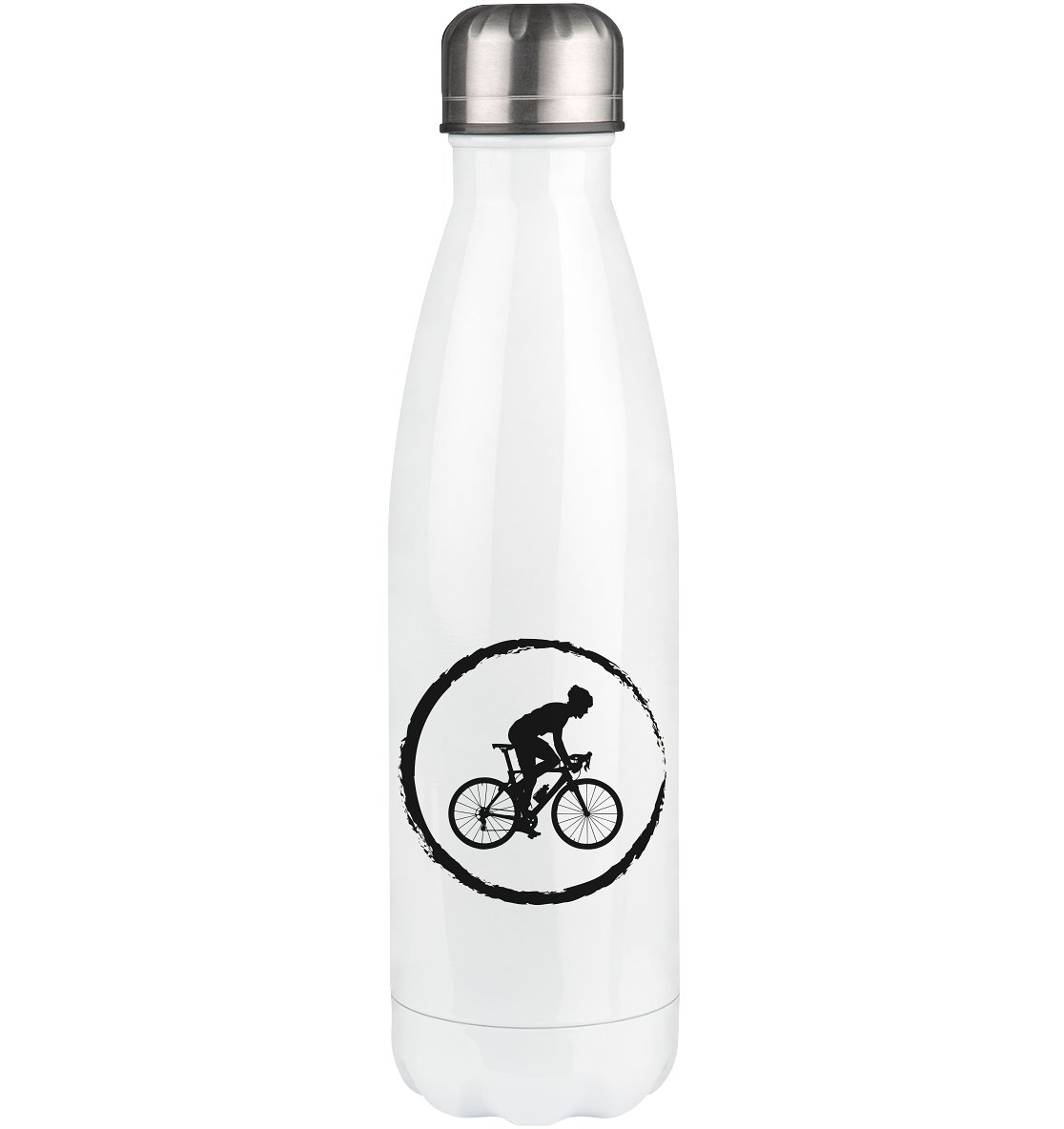 Cricle and Cycling - Edelstahl Thermosflasche fahrrad 500ml